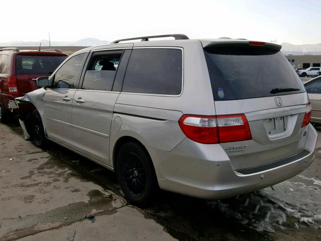 5FNRL38806B126153 - 2006 HONDA ODYSSEY TO SILVER photo 3