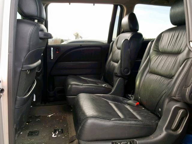 5FNRL38806B126153 - 2006 HONDA ODYSSEY TO SILVER photo 6