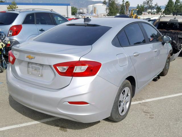 1G1BB5SM4G7271749 - 2016 CHEVROLET CRUZE LS SILVER photo 4