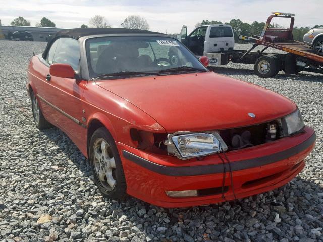 YS3DF78K317004348 - 2001 SAAB 9-3 SE RED photo 1