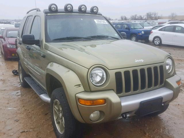 1J4GL38K52W332698 - 2002 JEEP LIBERTY RE GREEN photo 1