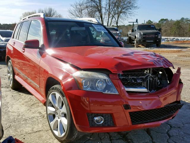 WDCGG8HB3AF312384 - 2010 MERCEDES-BENZ GLK 350 4M RED photo 1