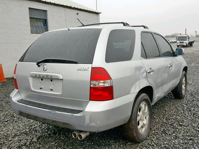 2HNYD18821H521266 - 2001 ACURA MDX TOURIN SILVER photo 4