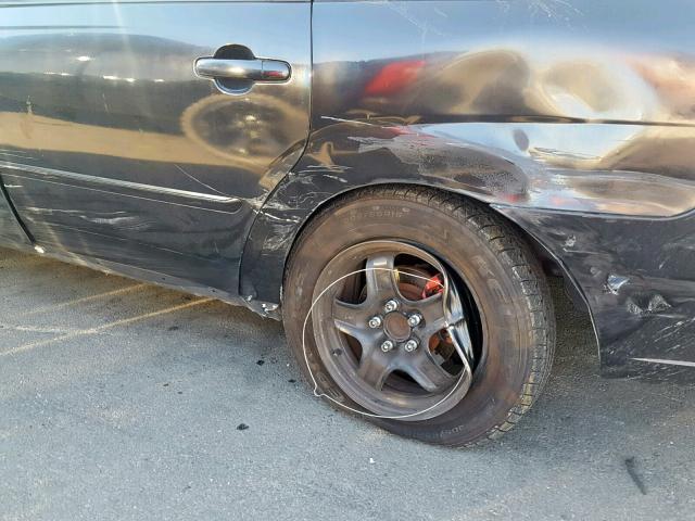 1G1ZT68NX7F150411 - 2007 CHEVROLET MALIBU MAX BLACK photo 9