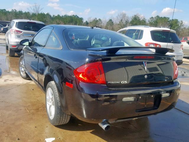 1G2AL18F887236106 - 2008 PONTIAC G5 BLACK photo 3
