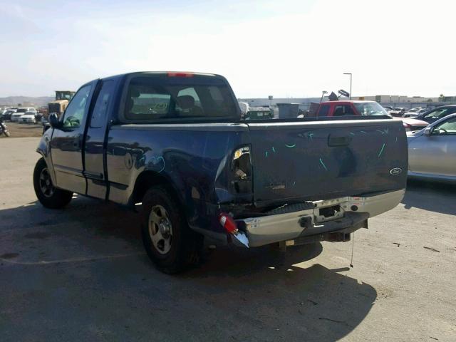 2FTRX17W44CA18177 - 2004 FORD F-150 HERI BLUE photo 3