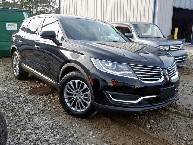 2LMPJ6KR0HBL33982 - 2017 LINCOLN MKX SELECT BLACK photo 1