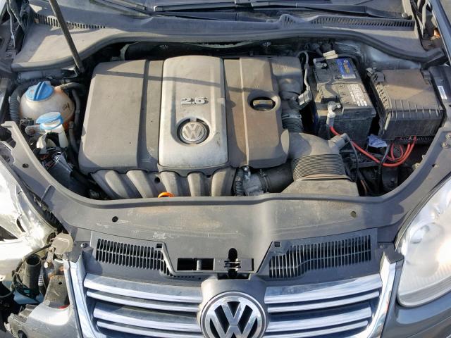 3VWEF71K67M151121 - 2007 VOLKSWAGEN JETTA WOLF GRAY photo 7