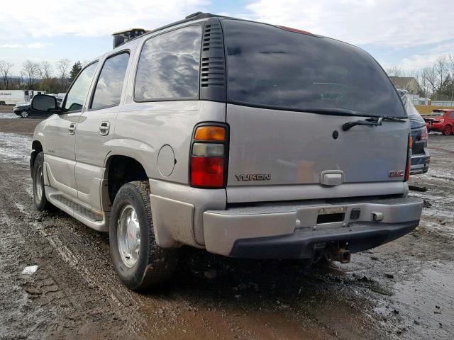 1GKEK63U94J131398 - 2004 GMC YUKON DENA SILVER photo 3