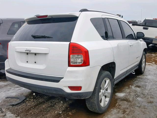 1J4NT1FA7BD286809 - 2011 JEEP COMPASS SP WHITE photo 4