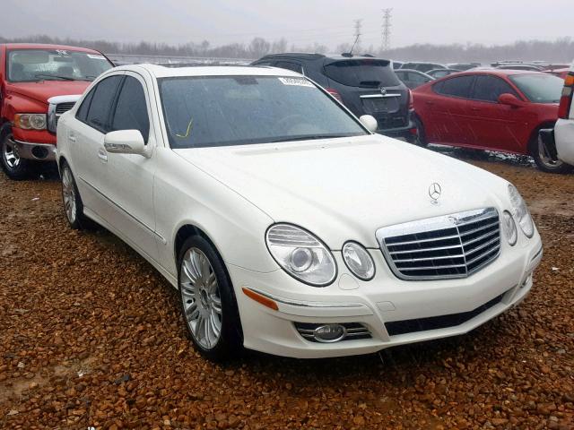 WDBUF56X57B182826 - 2007 MERCEDES-BENZ E 350 WHITE photo 1