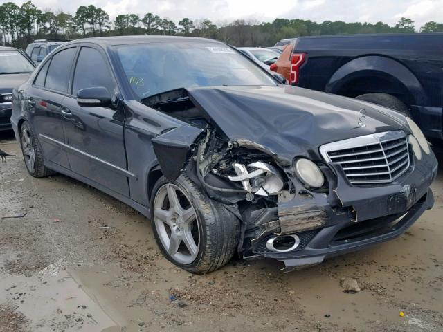 WDBUF56X59B418250 - 2009 MERCEDES-BENZ E 350 BLACK photo 1