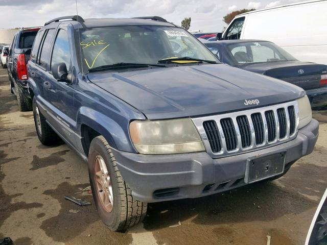 1J4GX48S83C558103 - 2003 JEEP GRAND CHER BLUE photo 1