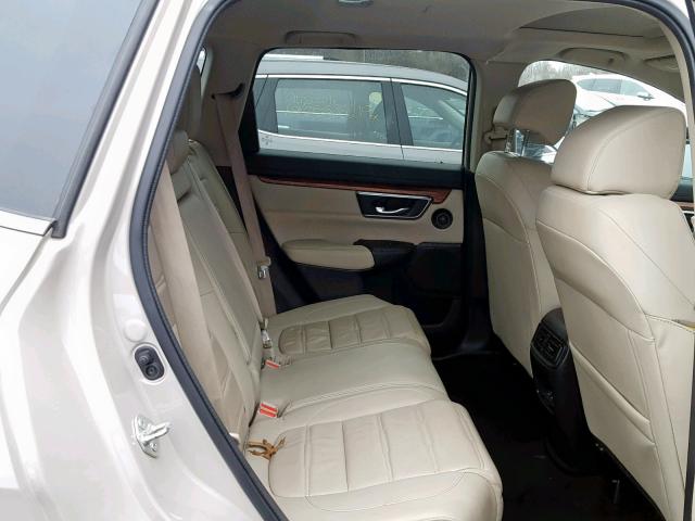 5J6RW2H88JL003492 - 2018 HONDA CR-V EXL BEIGE photo 6