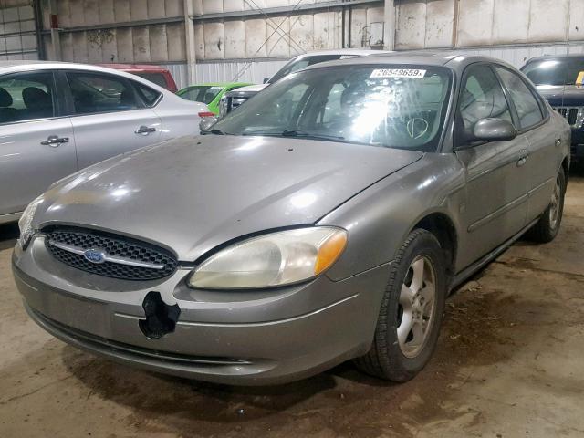 1FAFP55S33G231277 - 2003 FORD TAURUS SES GRAY photo 2