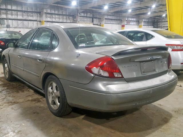 1FAFP55S33G231277 - 2003 FORD TAURUS SES GRAY photo 3