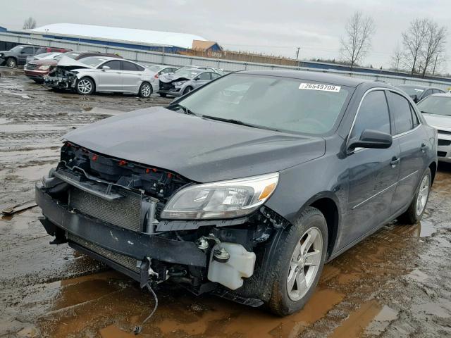 1G11B5SA4DF217175 - 2013 CHEVROLET MALIBU LS RED photo 2