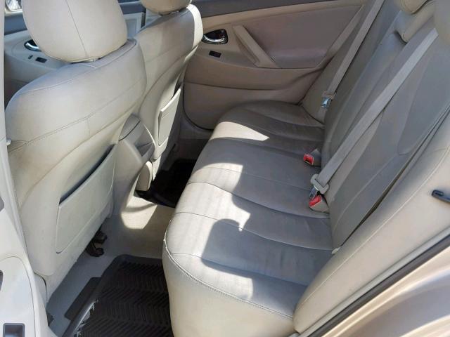 4T1BE46KX9U831159 - 2009 TOYOTA CAMRY BASE ოქროსფერი ფოტო 6