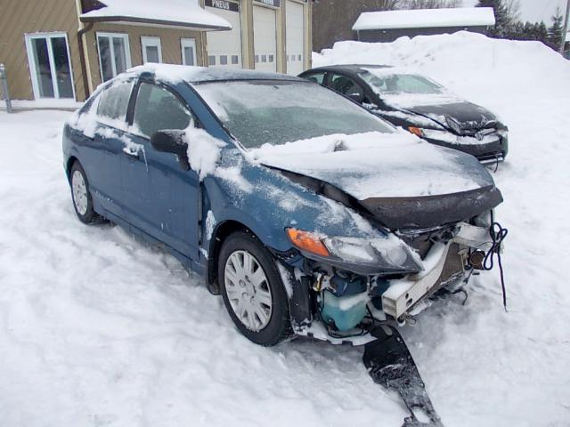 2HGFA15288H024143 - 2008 HONDA CIVIC DX BLUE photo 1