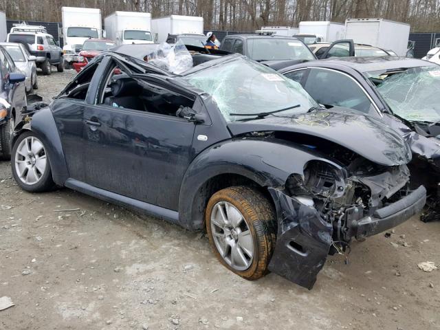3VWFE21C43M420262 - 2003 VOLKSWAGEN NEW BEETLE Schwarz Foto 1
