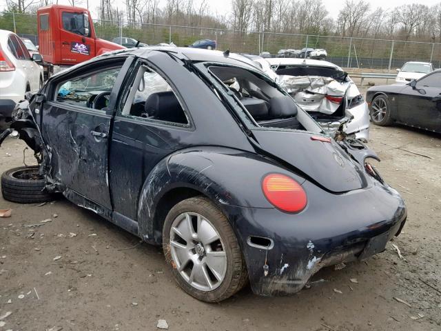 3VWFE21C43M420262 - 2003 VOLKSWAGEN NEW BEETLE Schwarz Foto 3
