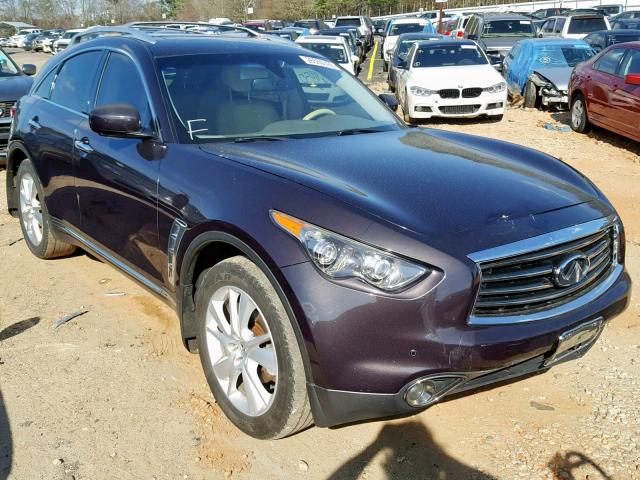 JN8AS1MW7CM153978 - 2012 INFINITI FX35 BROWN photo 1