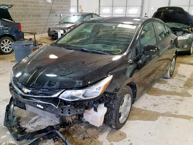 1G1BB5SM0G7232639 - 2016 CHEVROLET CRUZE LS BLACK photo 2