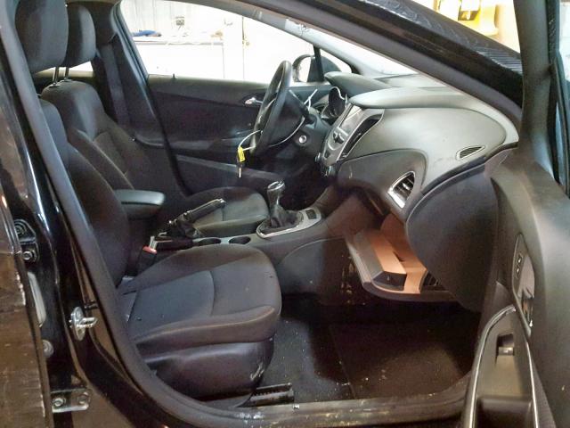 1G1BB5SM0G7232639 - 2016 CHEVROLET CRUZE LS BLACK photo 5