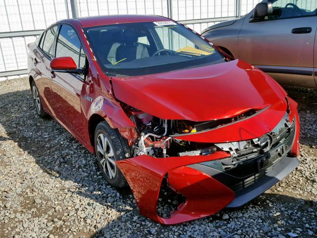 JTDKARFP4H3060470 - 2017 TOYOTA PRIUS PRIM წითელი ფოტო 1