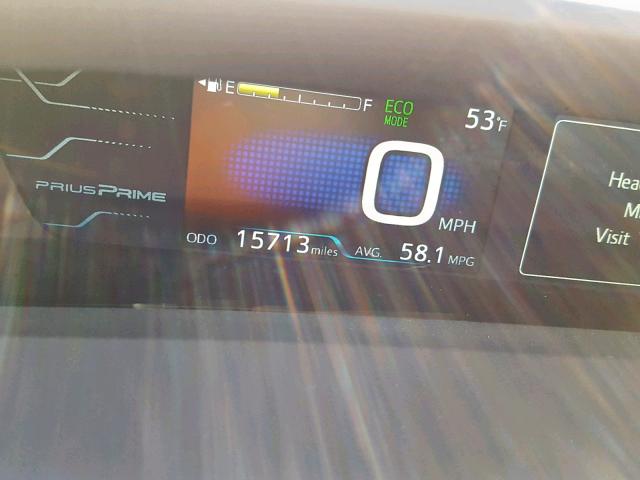 JTDKARFP4H3060470 - 2017 TOYOTA PRIUS PRIM წითელი ფოტო 8