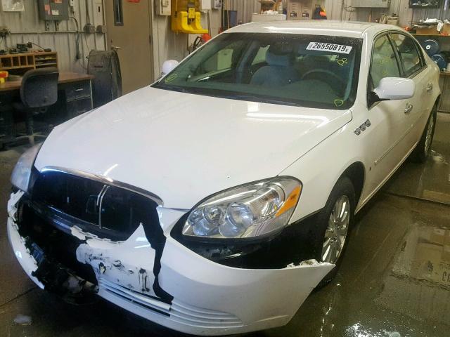 1G4HP57278U176403 - 2008 BUICK LUCERNE CX WHITE photo 2