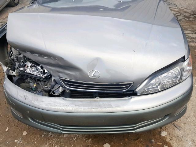 JT8BF28G010317863 - 2001 LEXUS ES 300 GRAY photo 7