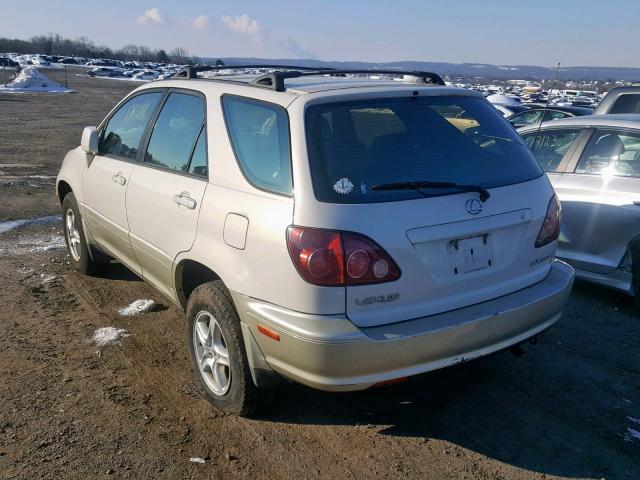 JT6GF10U7Y0068160 - 2000 LEXUS RX 300 CREAM photo 3