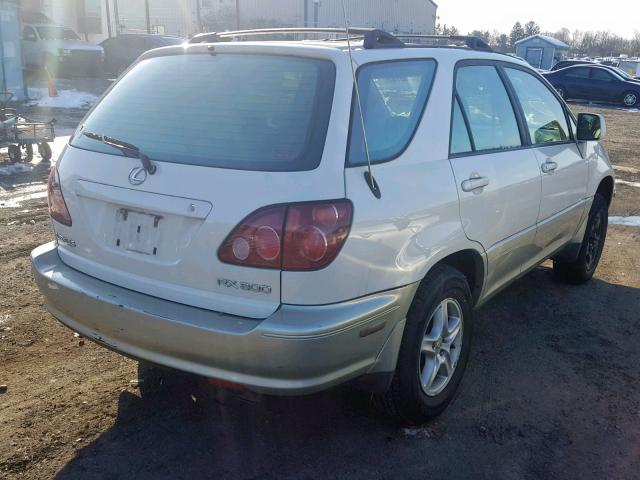 JT6GF10U7Y0068160 - 2000 LEXUS RX 300 CREAM photo 4