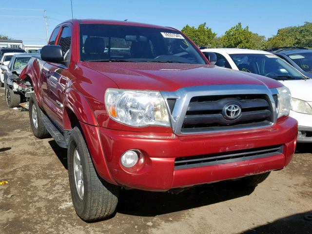 5TETU62N46Z202491 - 2006 TOYOTA TACOMA PRE RED photo 1