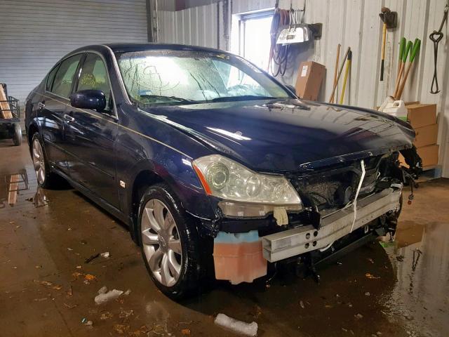 JNKAY01F67M450947 - 2007 INFINITI M35 BASE BLUE photo 1