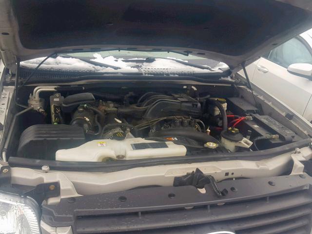 1FMEU72E56UA26117 - 2006 FORD EXPLORER X SILVER photo 7