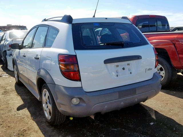 5Y2SL65817Z423628 - 2007 PONTIAC VIBE WHITE photo 3