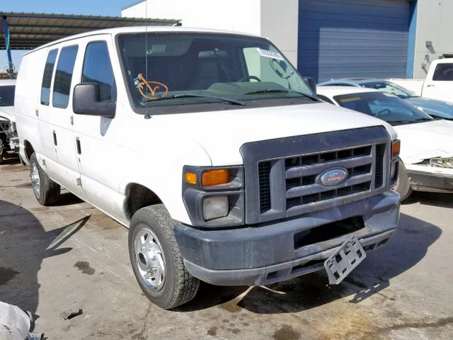 1FTNE1EW4CDA37639 - 2012 FORD ECONOLINE WHITE photo 1