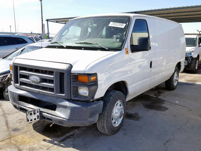 1FTNE1EW4CDA37639 - 2012 FORD ECONOLINE WHITE photo 2