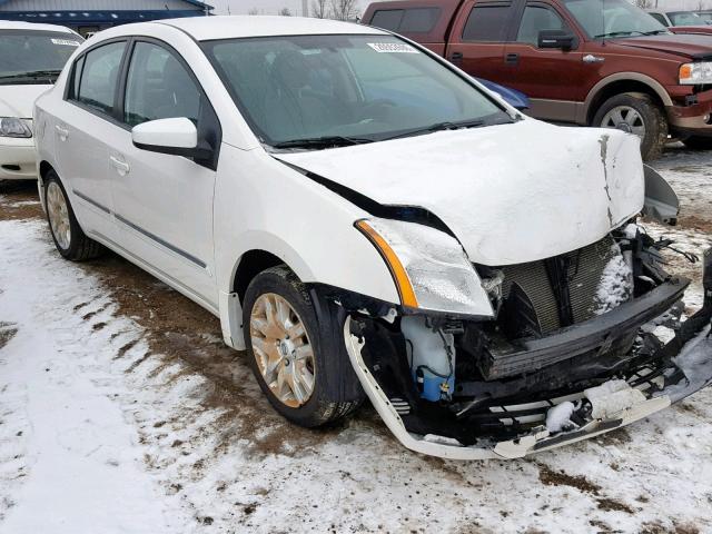 3N1AB6AP1AL661704 - 2010 NISSAN SENTRA 2.0 WHITE photo 1