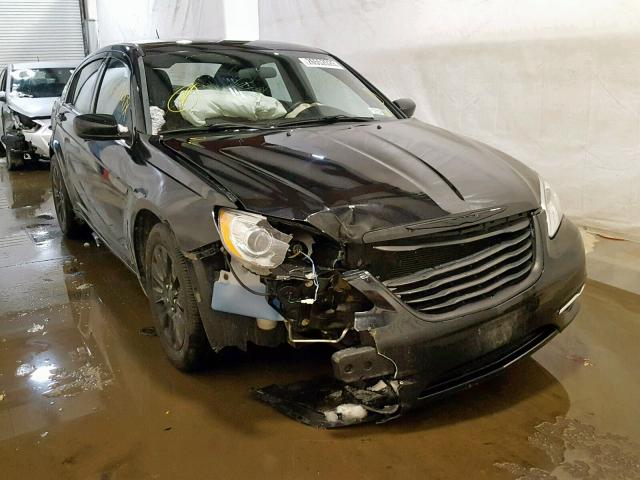 1C3CCBAB9EN124931 - 2014 CHRYSLER 200 LX BLACK photo 1