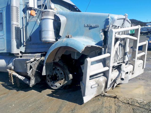 1XKWD40X3GJ983655 - 2016 KENWORTH CONSTRUCTI BLUE photo 9