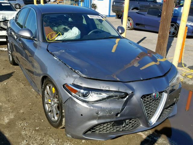 ZARFAEBN6H7555153 - 2017 ALFA ROMEO GIULIA GRAY photo 1