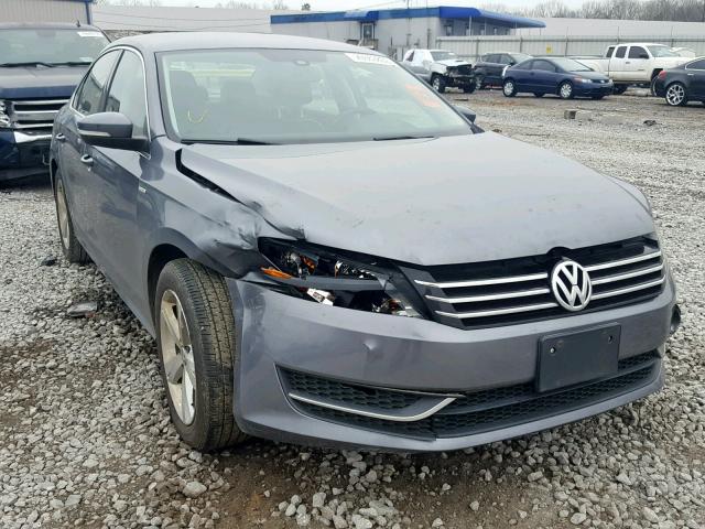 1VWAT7A31EC057405 - 2014 VOLKSWAGEN PASSAT S GRAY photo 1