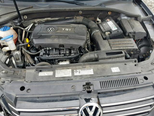 1VWAT7A31EC057405 - 2014 VOLKSWAGEN PASSAT S GRAY photo 7