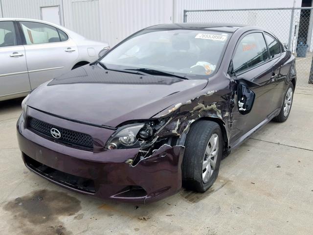 JTKDE167X90279220 - 2009 TOYOTA SCION TC 栗色 照片 2