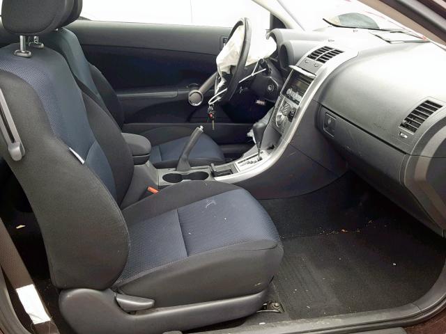 JTKDE167X90279220 - 2009 TOYOTA SCION TC 栗色 照片 5