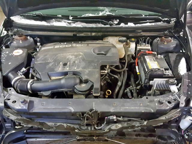 1G1ZC5EB0A4141742 - 2010 CHEVROLET MALIBU 1LT ნაცრისფერი ფოტო 7