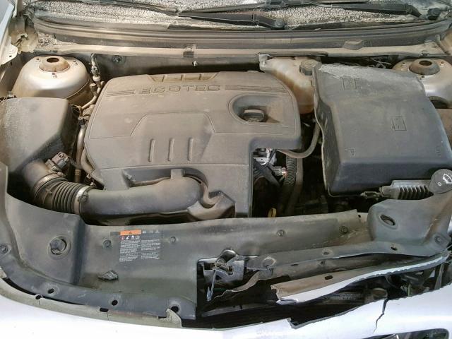 1G1ZC5E09CF215410 - 2012 CHEVROLET MALIBU 1LT ვერცხლისფერი ფოტო 7